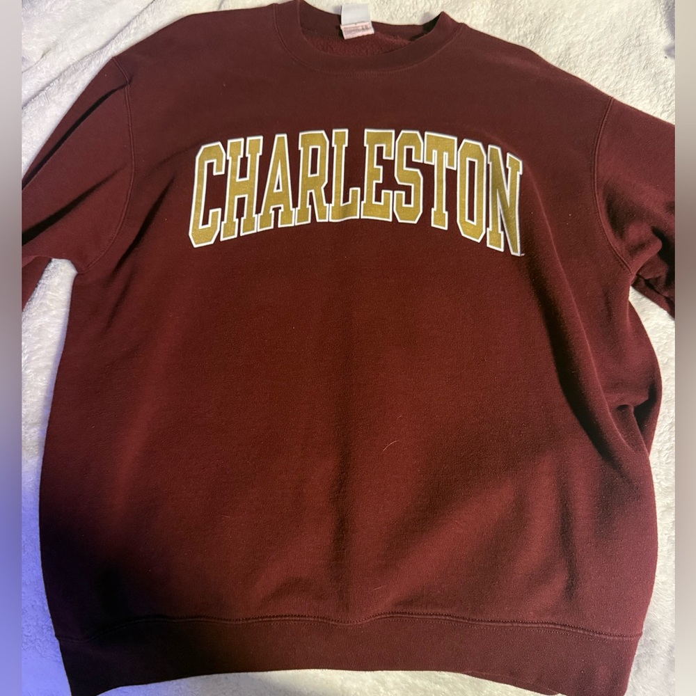 College of Charleston Maroon Crewneck